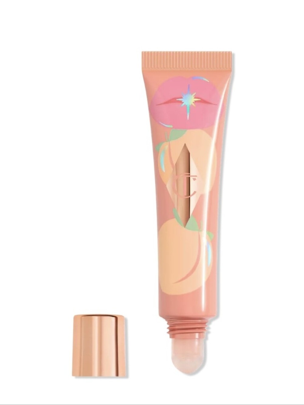 Charlotte Tilbury Unreal Lips Nectar Oil Juicylicious: Pure Peach, 1.4ml, NIB